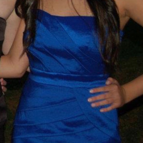 Blue Max & Cleo Strapless Dress - Picture 3 of 3